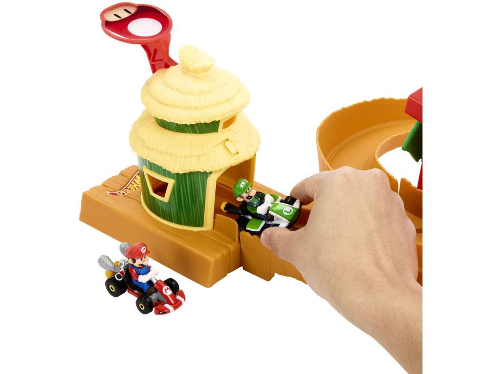 Hot Wheels Super Mario Bros La pista del Regno Jungle Kingdom Mattel HMK49