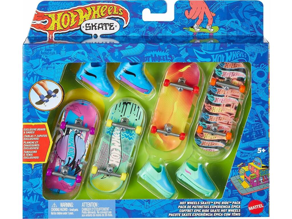 Hot Wheels Skate Pack Tricked Out Mattel HGT84