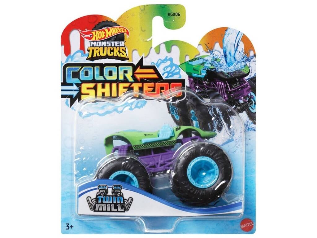 Hot Wheels Monster Trucks Auto Color Shifter Mattel HGX06