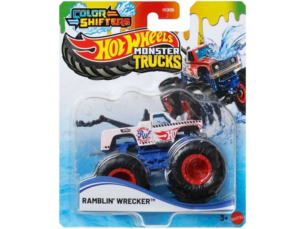 Hot Wheels Monster Trucks Auto Color Shifter Mattel HGX06