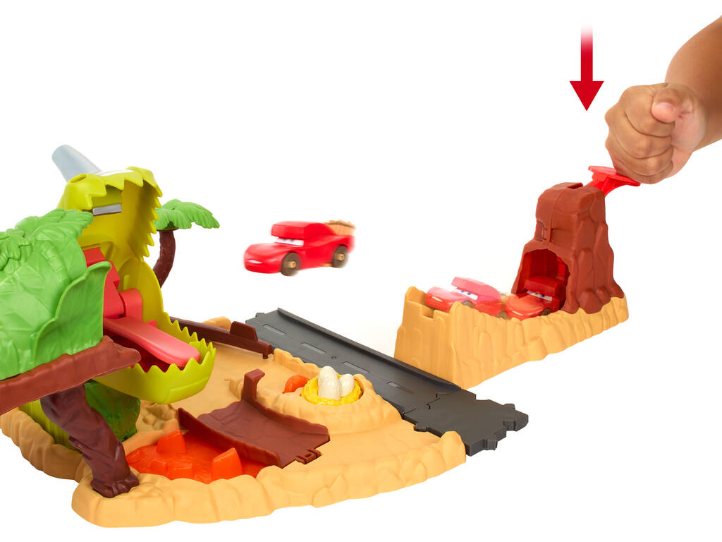 Disney Cars On The Road Dinosaur Park Mattel HMD74