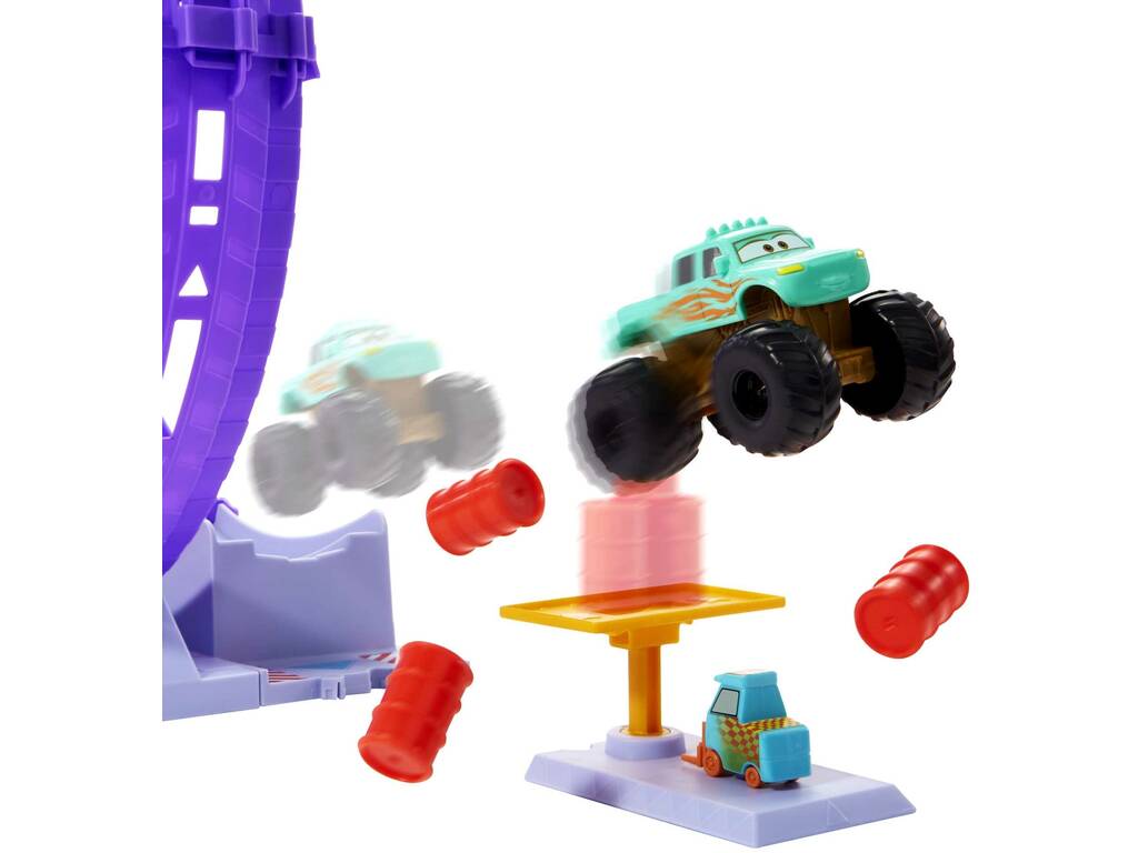 Cars On The Road Play Set Spectacular Circuit Mattel HGV73