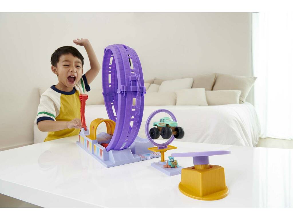 Cars On The Road Play Set Spectacular Circuit Mattel HGV73