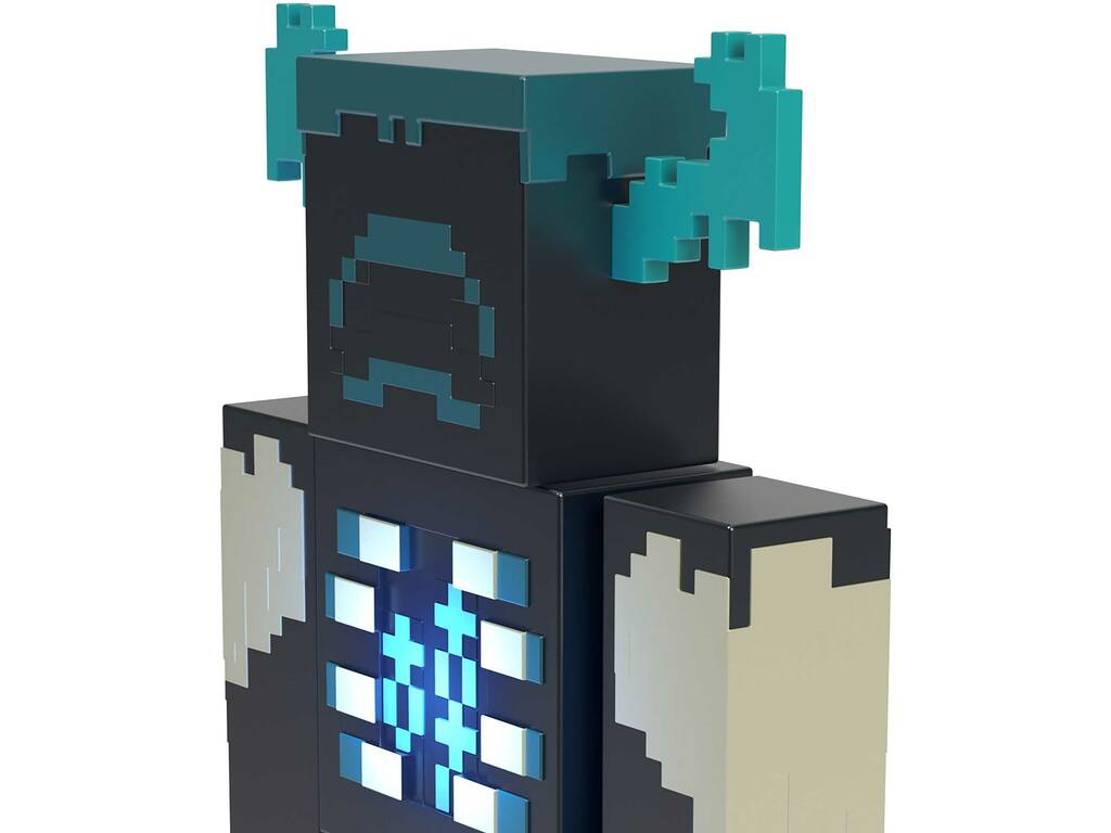 Figurine Minecraft Warden avec lumières et sons Mattel HHK89