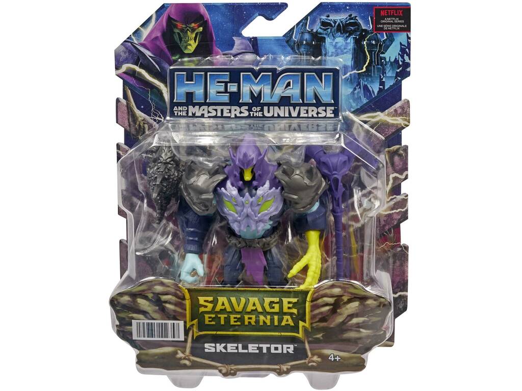 Masters Of The Universe Figura Skeletor Savage Eternia Mattel HLF52