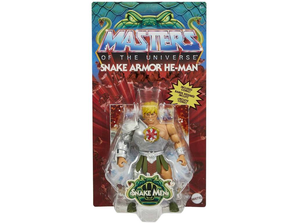 Masters Of The Universe Figure Snake Armor He-Man Mattel HKM64