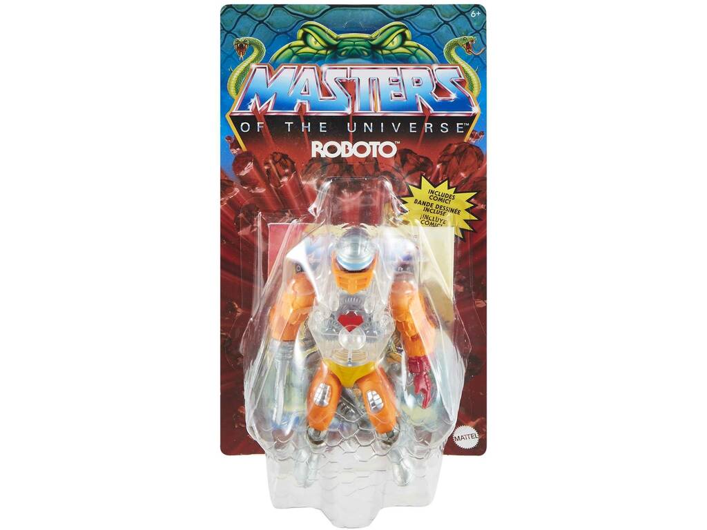 Masters Of The Universe Figura di Roboto Mattel HKM69