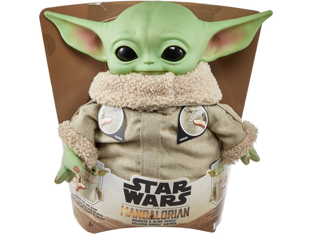 Star Wars The Mandalorian Peluche Grogu Mattel HJM25