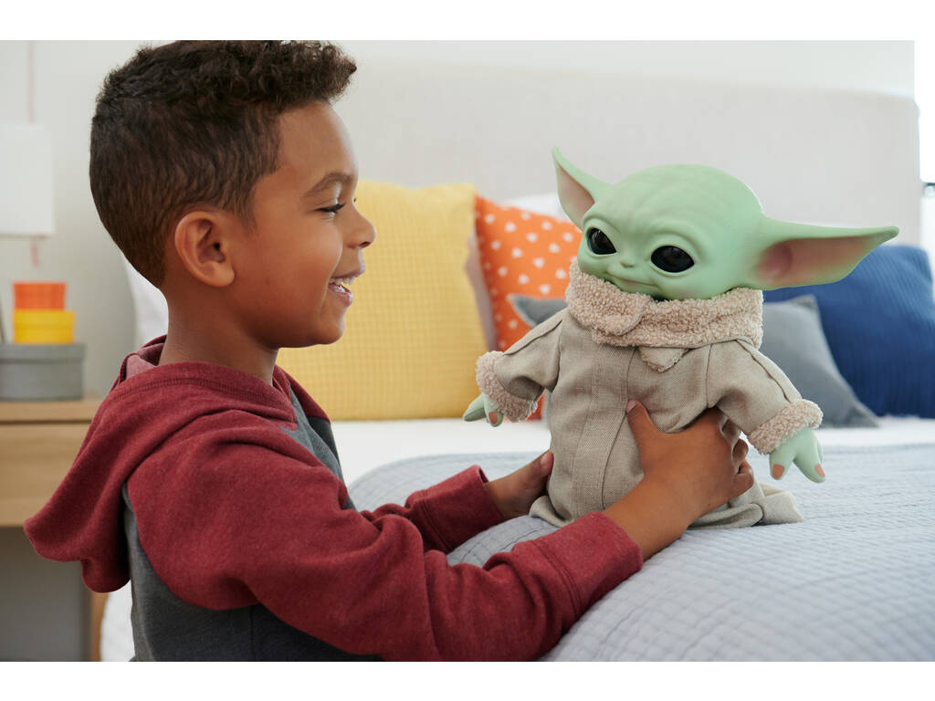Star Wars The Mandalorian Peluche Grogu Mattel HJM25