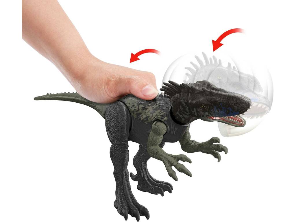 Jurassic World Ruggito selvaggio di Dryptosaurus Mattel HLP15