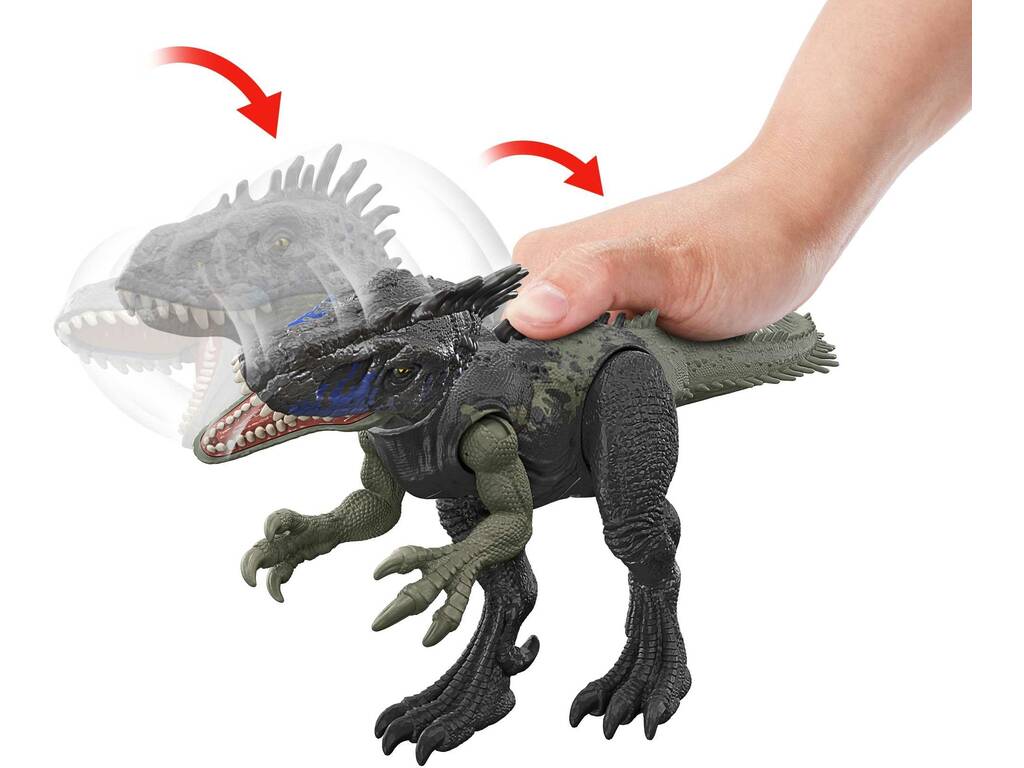 Jurassic World Ruggito selvaggio di Dryptosaurus Mattel HLP15
