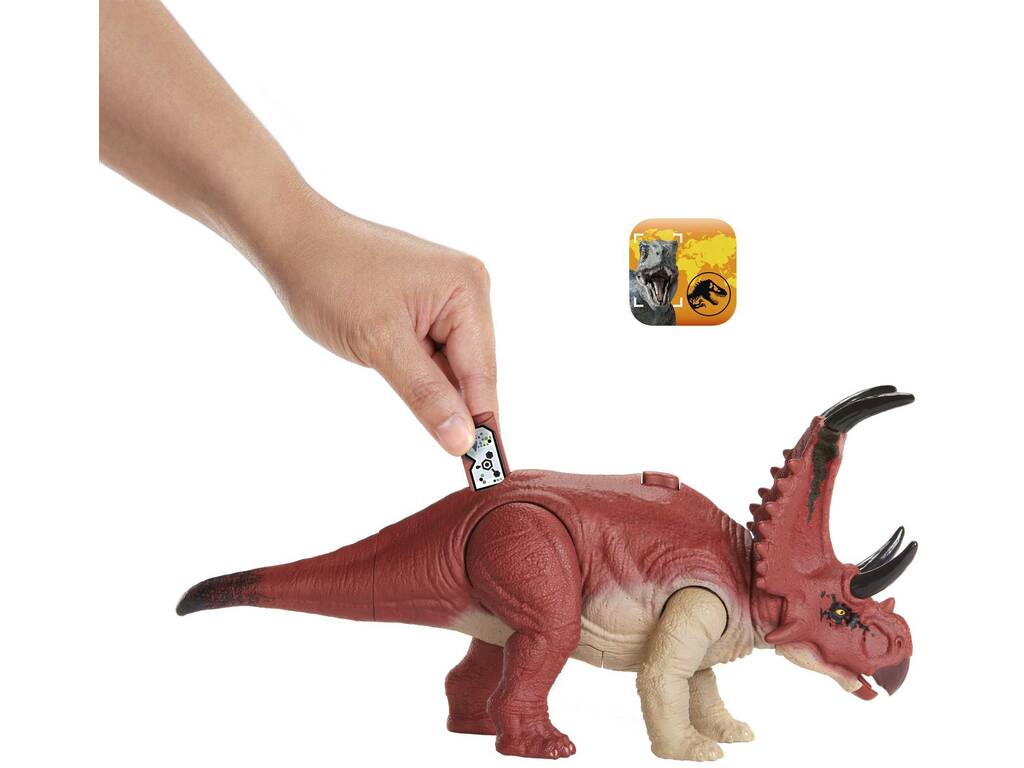 Jurassic World Wild Roar Diabloceratops Mattel HLP16