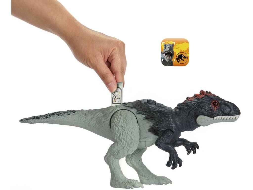 Jurassic World Ruggito selvaggio Eocarcharia Mattel HLP17