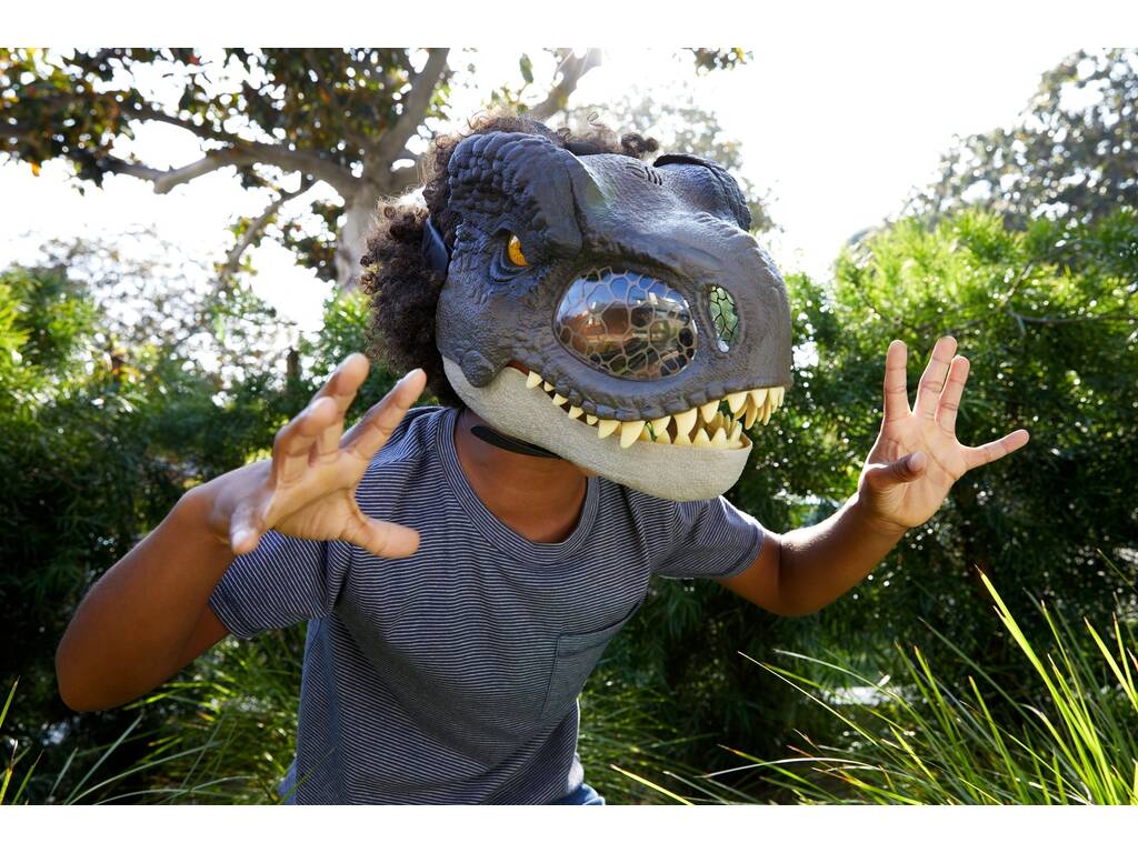 Jurassic World Dominion Dino-Masque de Tiranosaurus Rex Mattel GWD71 
