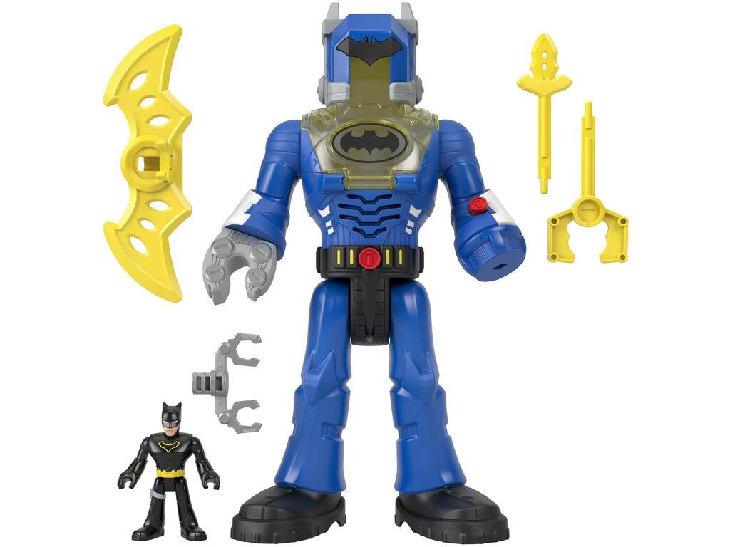 Imaginext DC Super Friends Batman Insider e Exo-suit Mattel HGX98