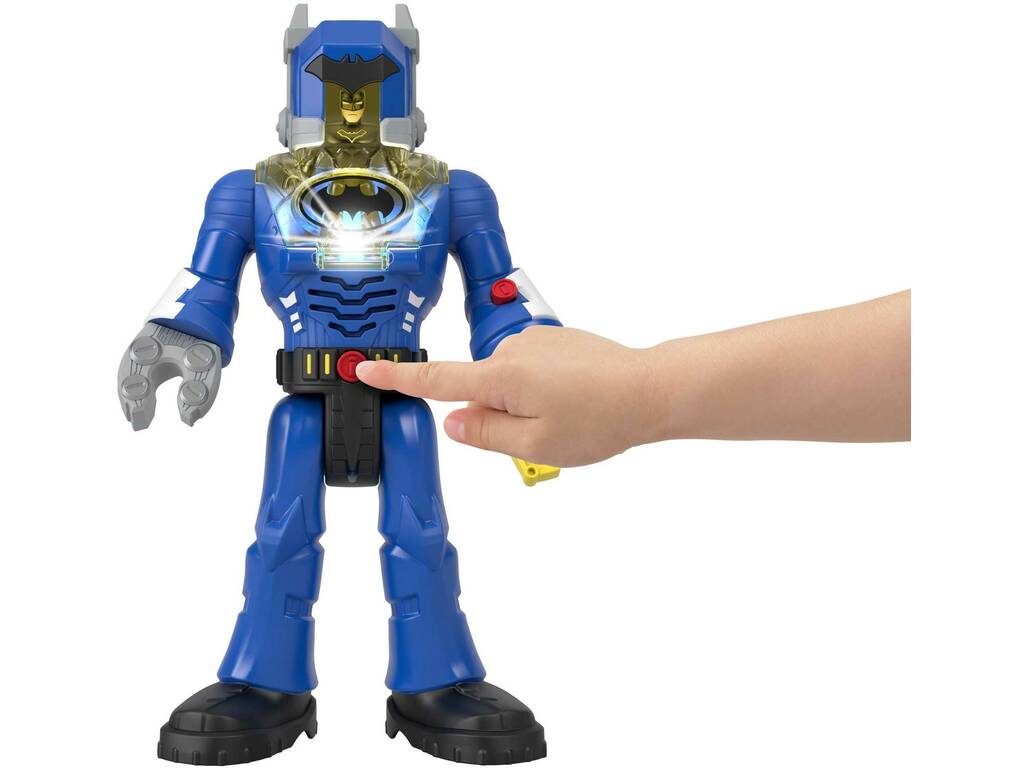 Imaginext DC Super Friends Batman Insider e Exo-suit Mattel HGX98