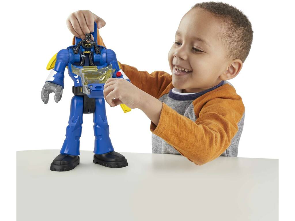 Imaginext DC Super Friends Batman Insider e Exo-suit Mattel HGX98