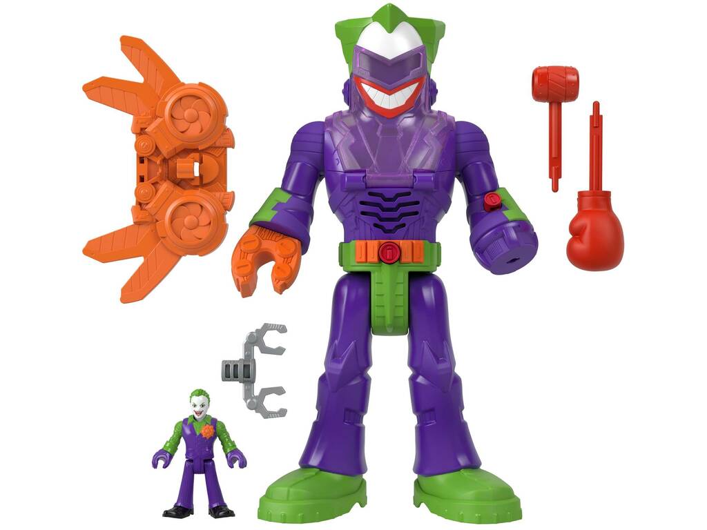 Imaginext DC Super Friends Il Joker Insider e Laff Bot Mattel HKN47