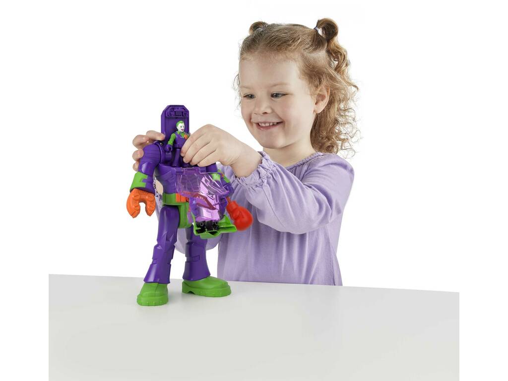 Imaginext DC Super Friends Il Joker Insider e Laff Bot Mattel HKN47