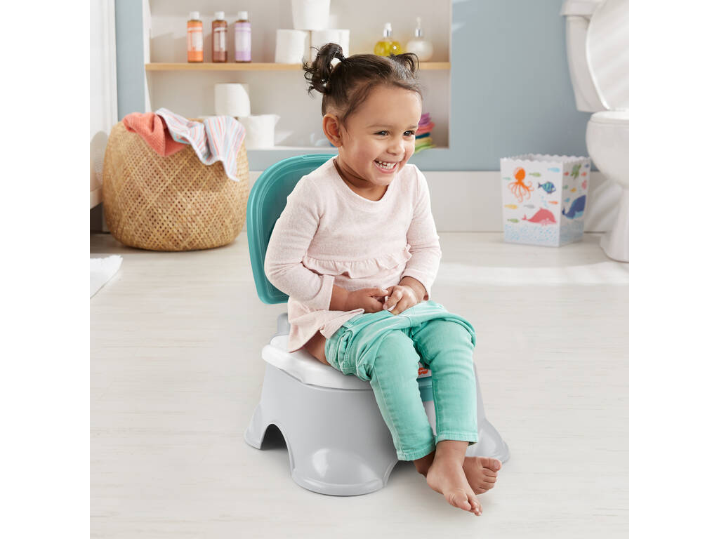 Fisher Price Vasino 3 in 1 Impara ad andare in bagno Mattel GYP61