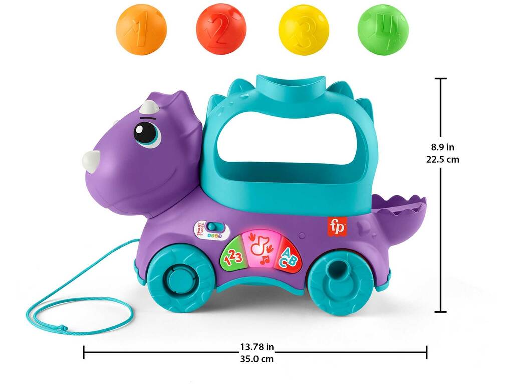 Fisher Price Triceratops Bruits Mattel HNR52