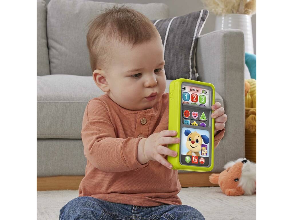 Fisher Price Smartphone Glissez et Apprenez 2 en 1 Mattel HNL 45 