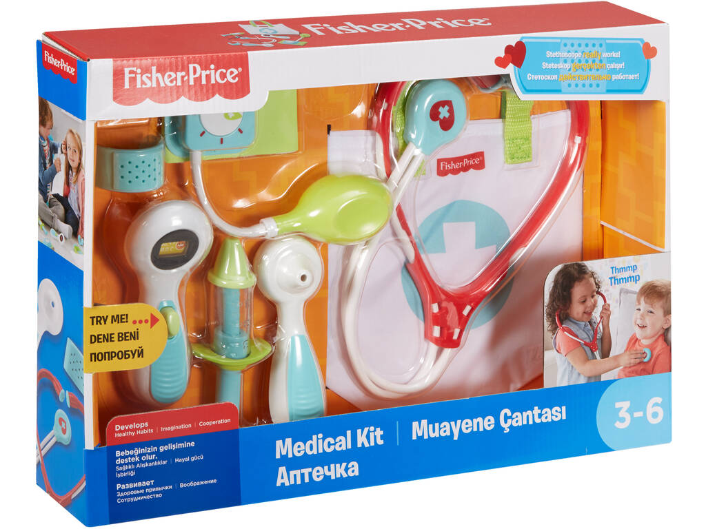 Fisher Price Mattel Mallette médicale DVH14