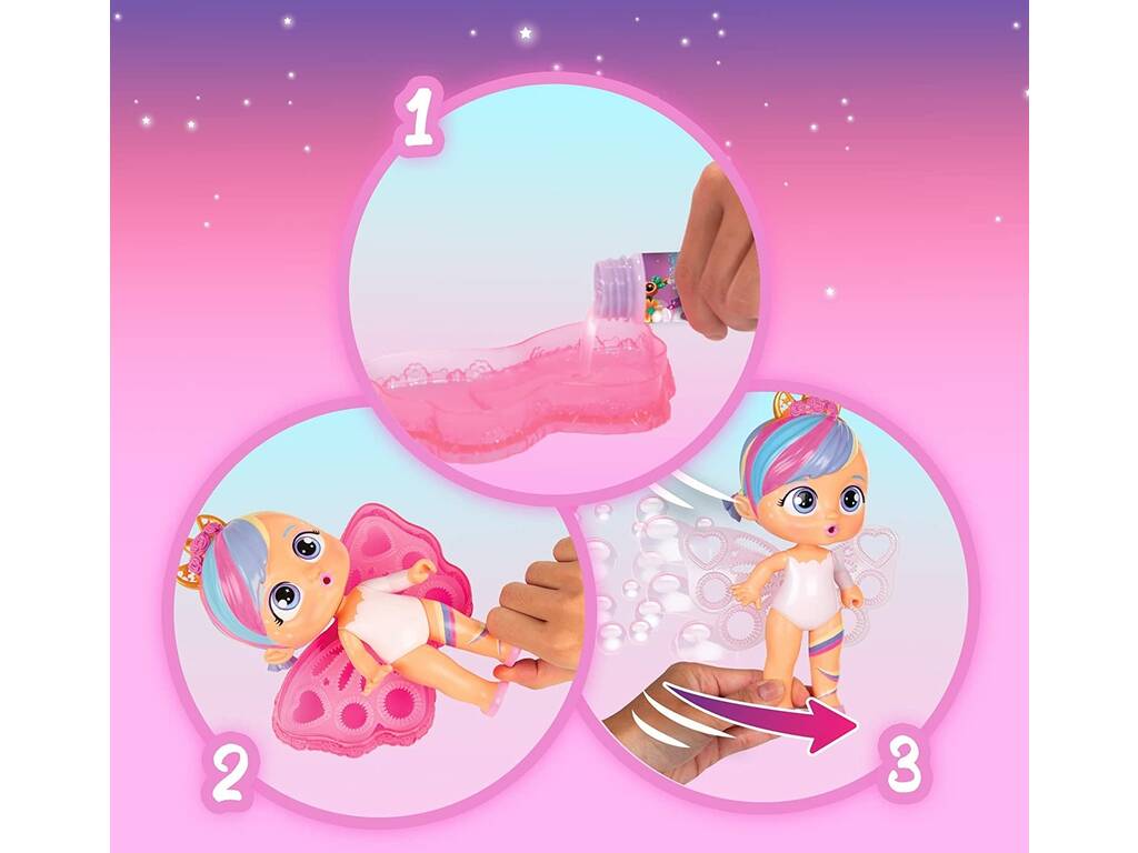 Bloopies Fairies Magic Bubbles Muñeca Cristine IMC Toys 87835