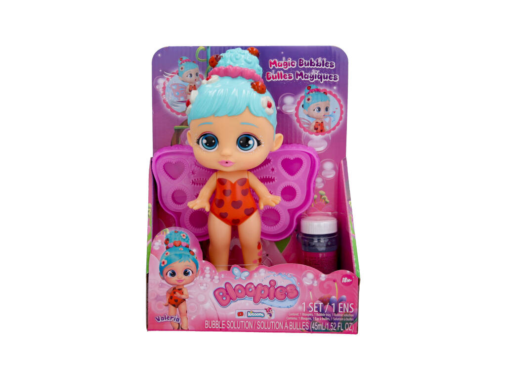 Bloopies Fairies Magic Bubbles Bambola Valeria IMC Toys 87842