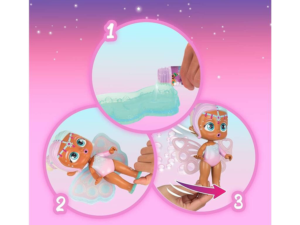 Bloopies Fairies Magic Bubbles Clodet Doll IMC Toys 87866