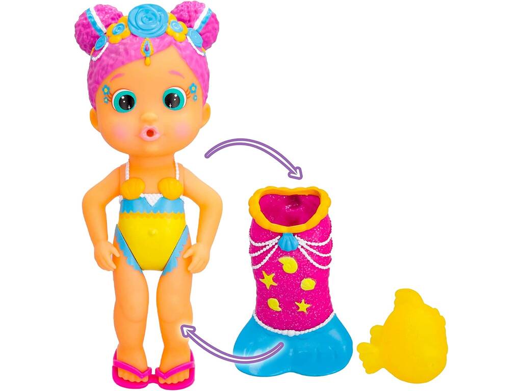 Bloopies Mermaids Magic Tail Bambola Melodie IMC Toys 908710