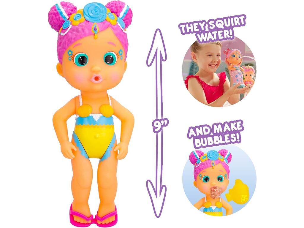 Bloopies Mermaids Magic Tail Bambola Melodie IMC Toys 908710