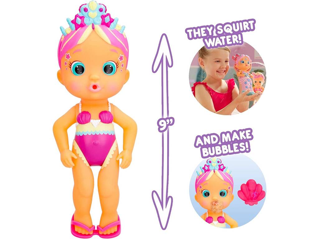 Bloopies Mermaids Magic Tail Muñeca Millie IMC Toys 908734