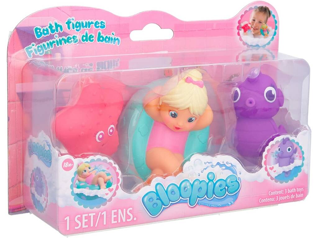 Bloopies Figure da bagno 3 Pack Giocattoli IMC Toys 908826