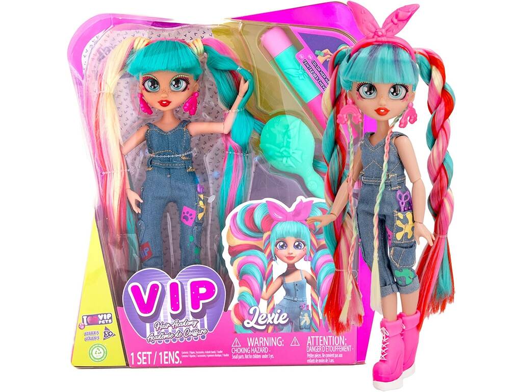 J'adore la poupée Lexie de VIP Pets VIP Hair Academy par IMC Toys 715202