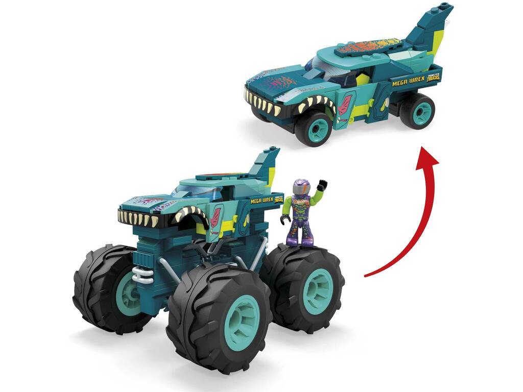 Hot Wheels Monster Trucks Mega Wrex MegaBloks HDJ95