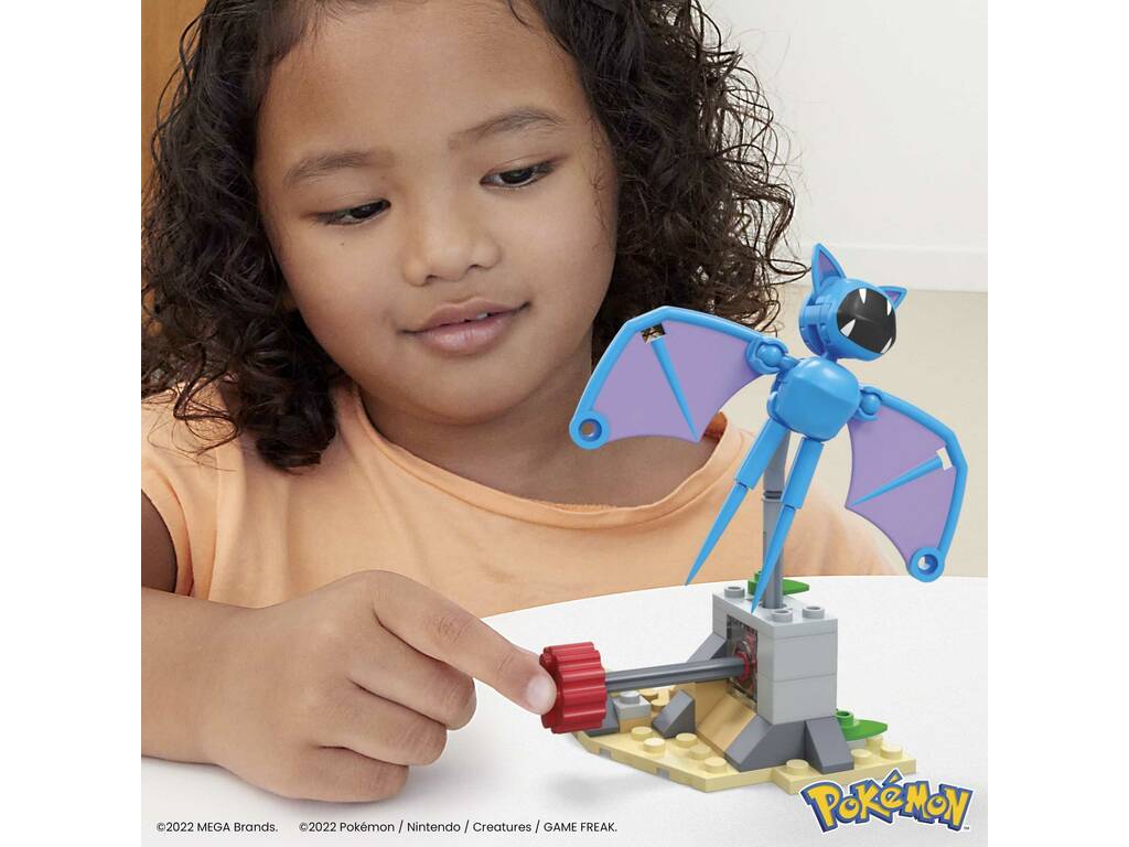 Pokémon Mega Pack Volo di mezzanotte di Zubat Mattel HKT19