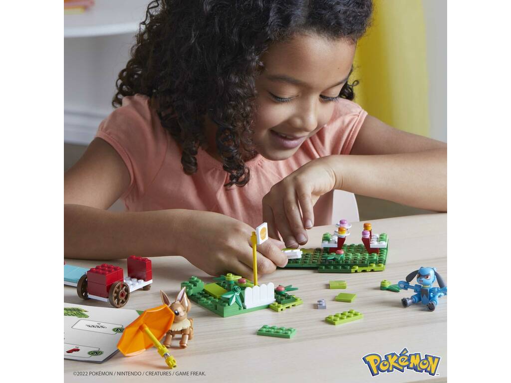 Pokémon Mega Pack Picnic Pokémon con Eevee e Riolu Mattel HDL80