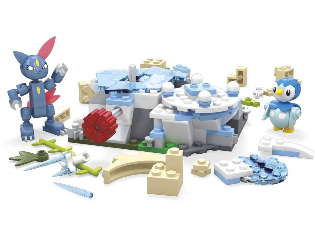 Pokémon Mega Pack Giornata di neve di Piplup e Sneasel Mattel HKT20