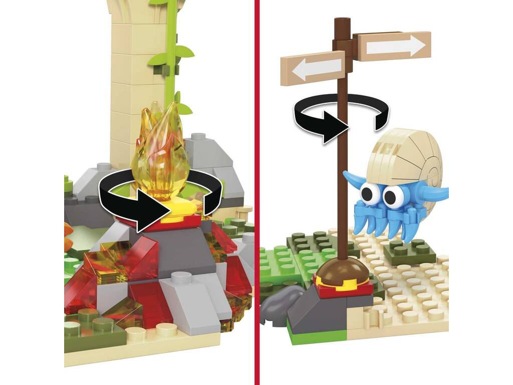 Pokémon Mega Pack Rovine nella giungla con Charmander, Cubone e Omastar Mattel HDL86