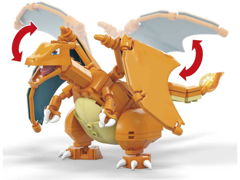 Pokémon Méga-figure Charizard Mattel GWY77