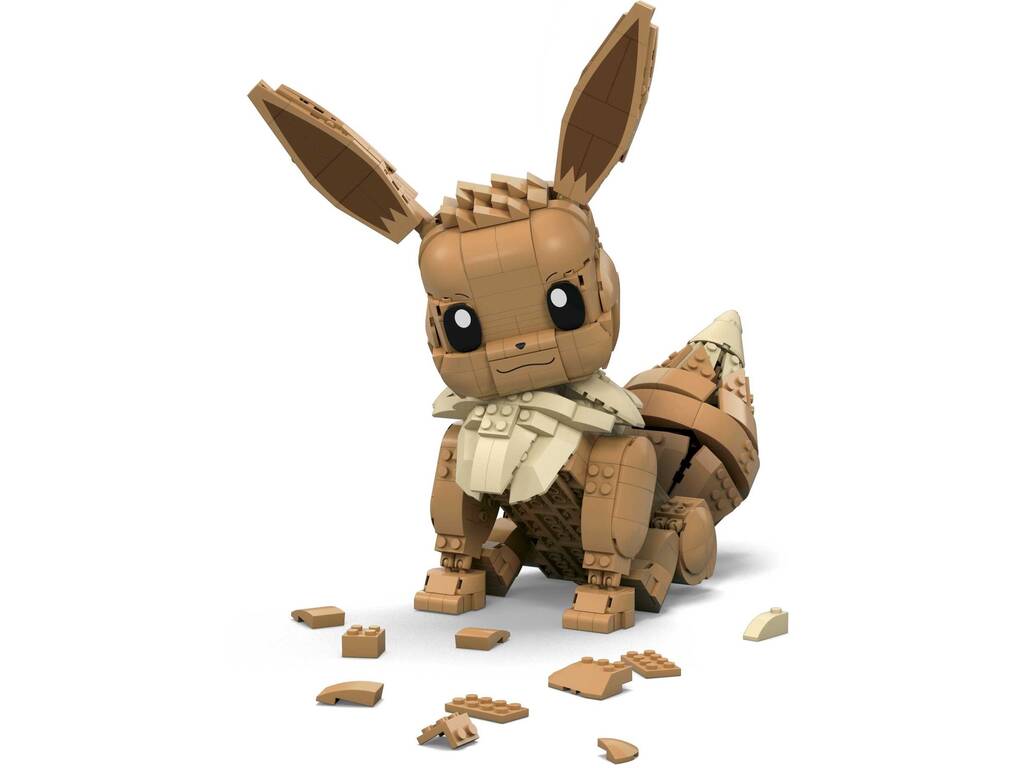 Pokémon Mega Figurine Eevee Géante Mattel GMD34