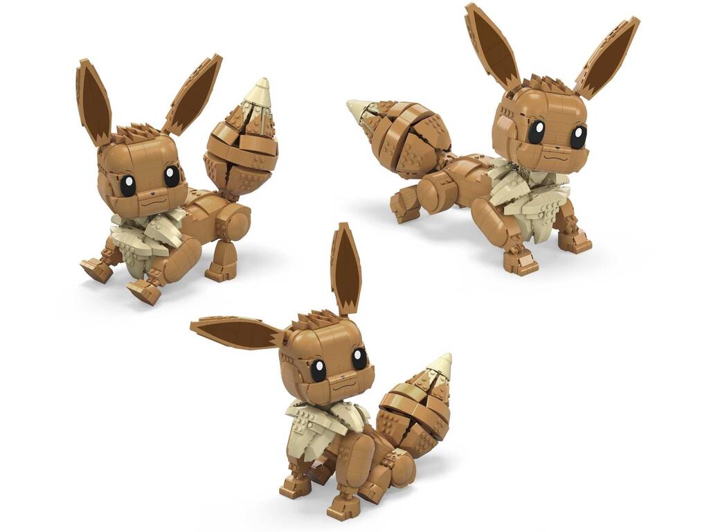Pokémon Mega Figurine Eevee Géante Mattel GMD34