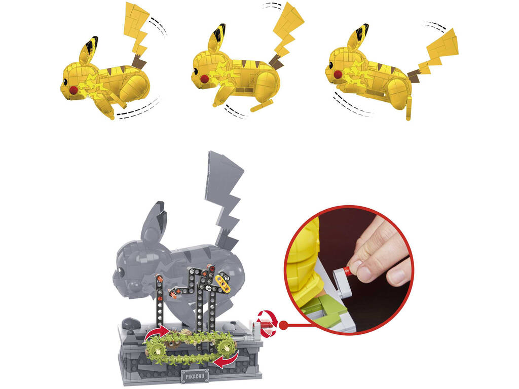 Mega Pokémon Pikachu in movimento Mattel HGC23