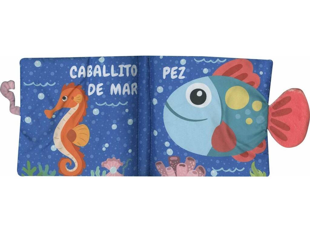 Livre en tissu Colitas Under the Sea Susaeta S3575004