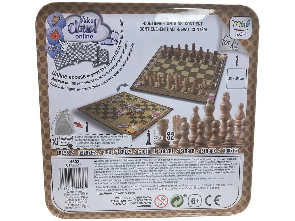 Il Mio primo Gioco di Scacchi Falomir 14602