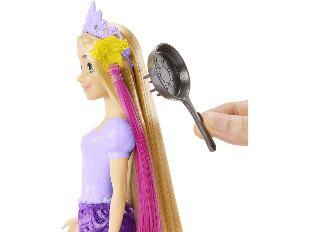 Principesse Disney Bambola Rapunzel Acconciature magiche Mattel HLW18