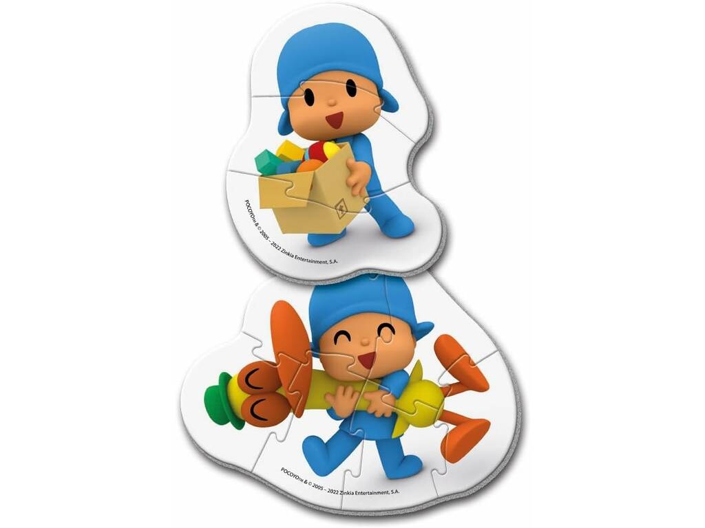 Meu Primeiro Quebra-Cabeça Pocoyo Progressivo Clementoni 20833