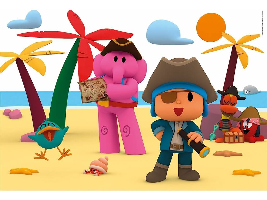 Puzzle 2x20 Pocoyo Clementoni 24795