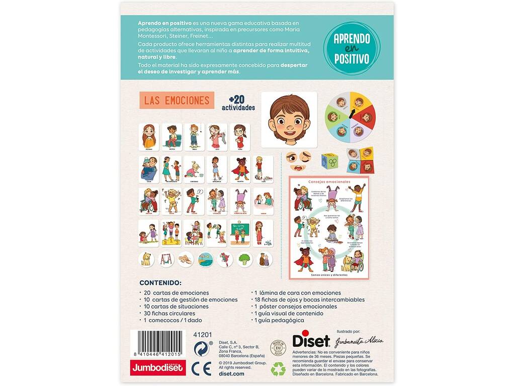 Imparare le emozioni in modo positivo Diset 41201